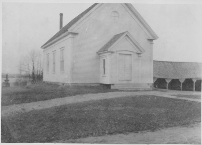 Earliest Picture Friends Meeting House 1884